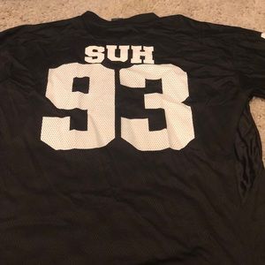 Authentic Husker Suh Jersey